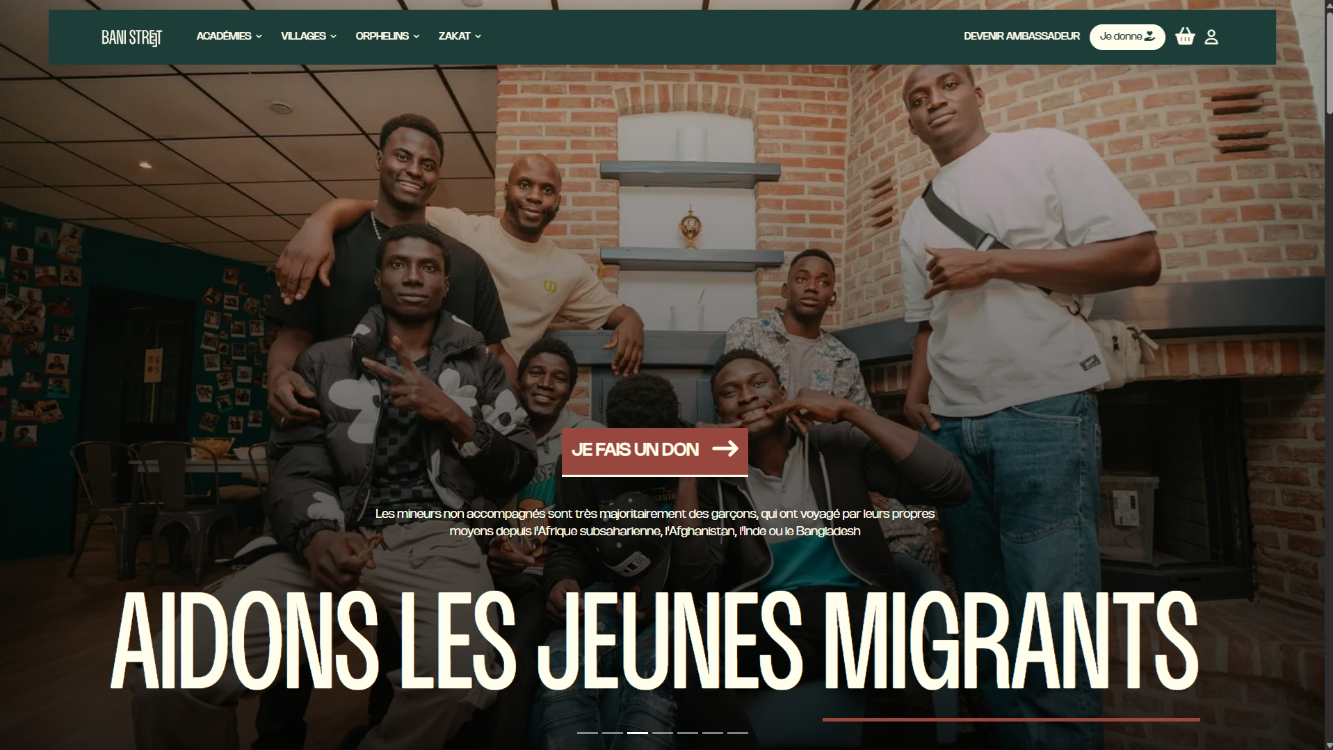 Bani Academy - Page d'accueil